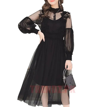 Star Garnet Fine Net Fancy Maxi for Girls, Ladies AX-107, Trendy dress - Fashionable and Elegant Dress