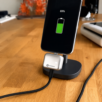 Smart Charger Adapter Automatic Full Charging Separator | Fast Charging Smart Adapter with Auto Cut-Off Protection | Intelligent Power Management Charger for Mobile Safety | Overcharge Protection Travel Friendly Charger Adapter