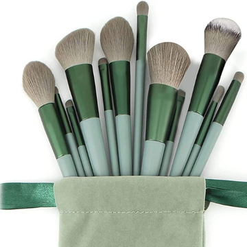 13 Pcs Makeup Brush Set Soft hair Loose Powder Eyeshadow Concealer Contour Eyeliner brush Foundation Beauty Cosmetic tools