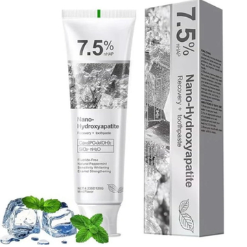 Nano Hydroxyapatite Toothpaste 7.5% nHAP – Teeth Repair, Whitening & Sensitivity Protection